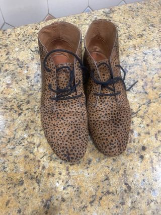 Botines Bimba y Lola Animal Print, talla 37,