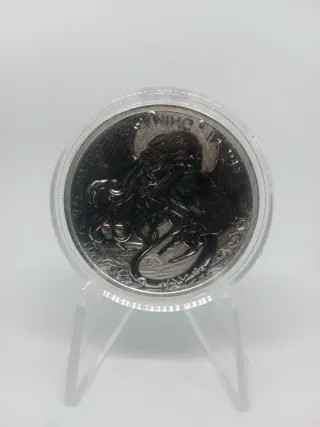 Moneda Plata Cthulhu Tokelau 2021 1 Oz