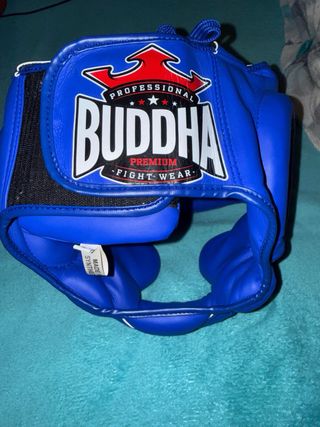 Casco Boxeo Buddha Talla L Azul