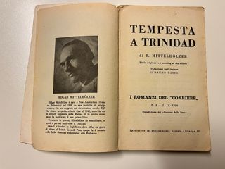 Tempesta a Trinidad di E. Mittelholzer