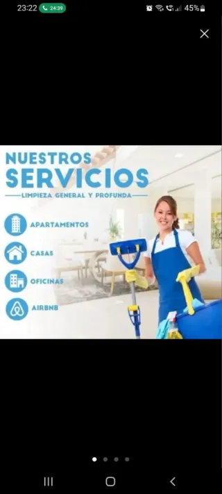 Prestación de Servicios de Limpieza de Hogar y Ofi