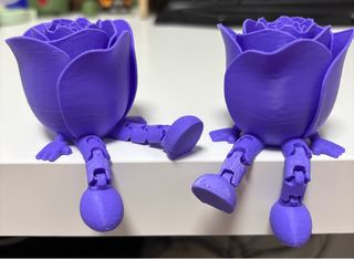 Rosas articuladas 3D