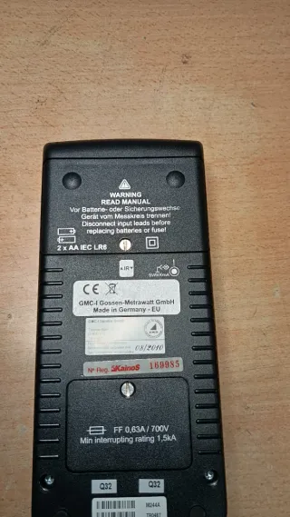 Calibrador de procesos multimetro