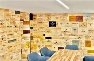 Paneles madera: Revestimiento pared y muebles