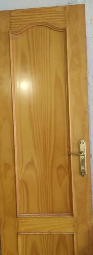 Puerta de madera interior