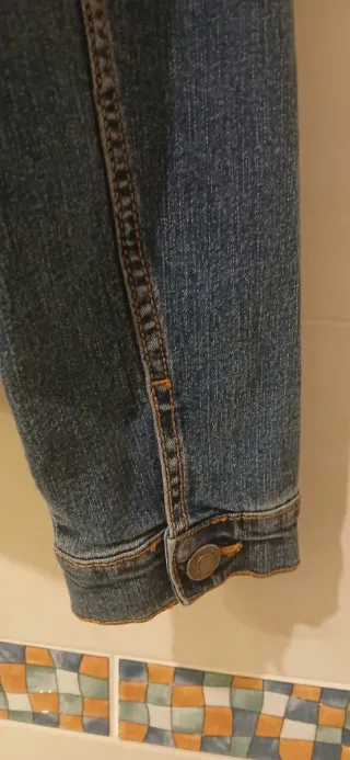 Chaqueta vaquera Benetton niño Talla S.