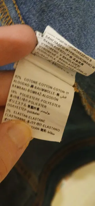 Chaqueta vaquera Benetton niño Talla S.