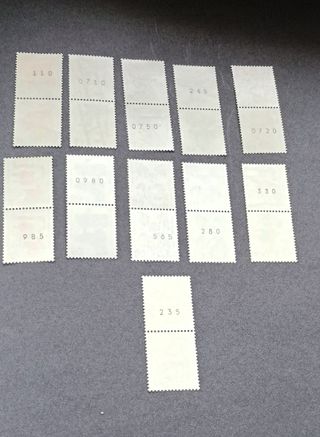 Sellos Prevención Accidentes 1971/73