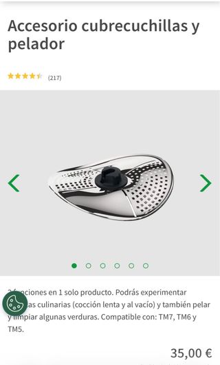 Accesorio cubrecuchillas y pelador