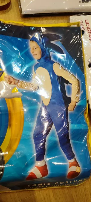 Disfraz Sonic niño