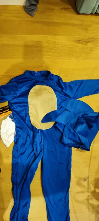 Disfraz Sonic niño talla L