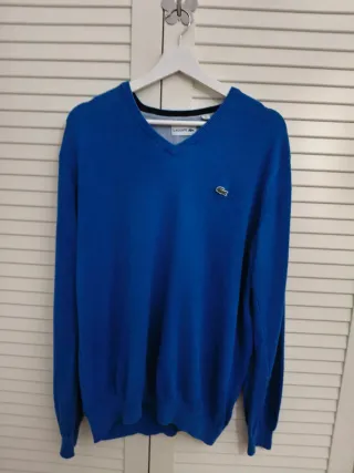 Jersey Lacoste Azul Talla L