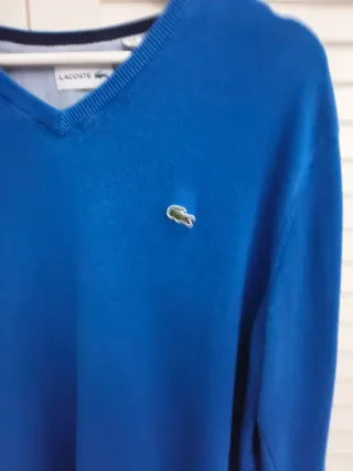 Jersey Lacoste Azul Talla L