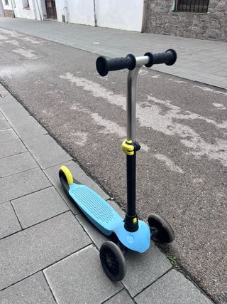 Patinete Decathlon 3 Ruedas Azul