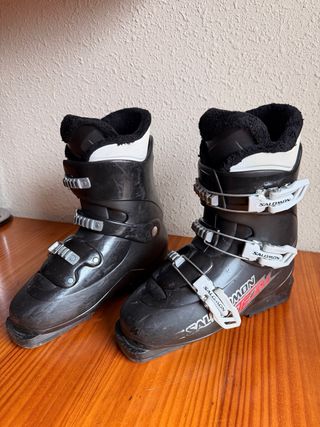 Botas de esquí Salomon negras