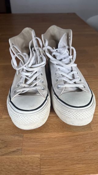 Converse Chuck Taylor All Star Hi Blancas