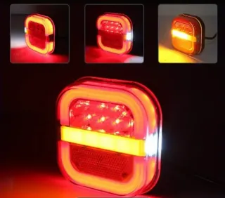 Pilotos led remolque caravana van portacoches