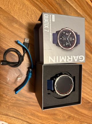 Smartwatch Garmin Quatix 7 Nero/Blu