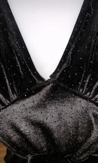 Tutina donna nera brillantata