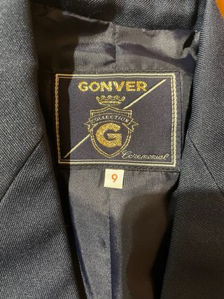 Traje de Comunión Azul GONVER Talla 9
