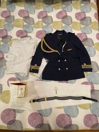 Traje de Comunión Azul GONVER Talla 9