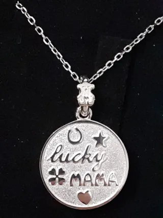 Colgante TOUS Mamá Plata + Cadena Luxenter