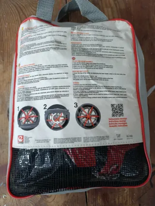 Cadenas Nieve textiles nuevas