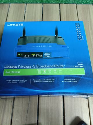Linksys WRT54GL Wi-Fi Wireless-G Broadband Router