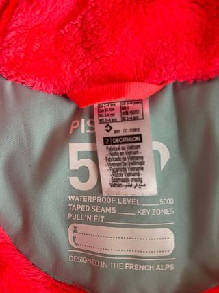 Conjunto Ropa Esquí Nieve Niña Niño