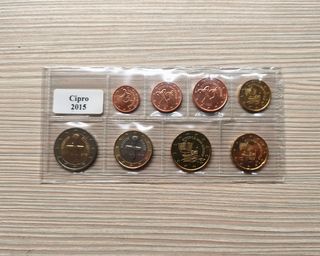 Serie Euro Cipro 2015 - 8 Monete FDC