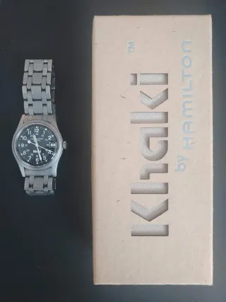 Reloj Hamilton Khaki 6359 Cuarzo 33mm. Años 90