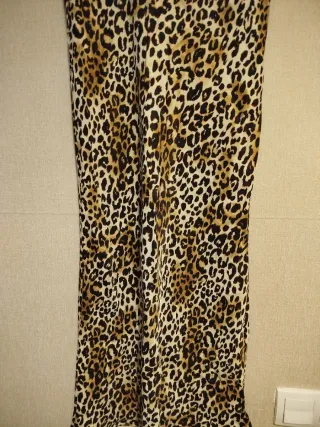 Falda larga estampado leopardo