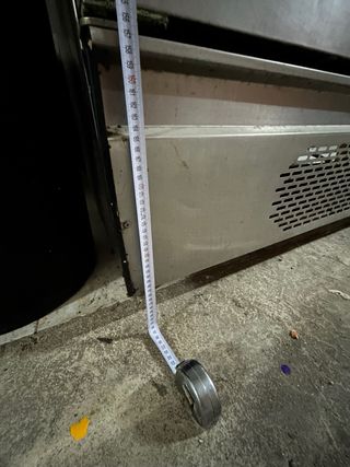 Nevera grande acero inoxidable