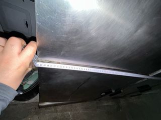 Nevera grande acero inoxidable