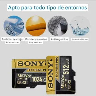 Micro SD Sony de 1024GB Extreme Pro Gold