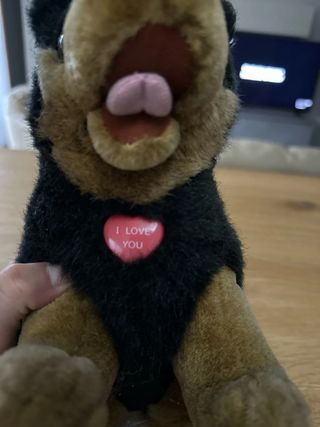 Peluche cane pastore tedesco