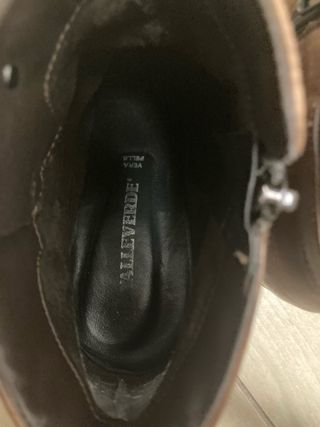 Stivaletti donna in pelle marrone