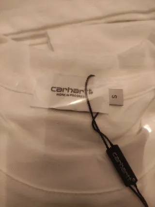 Camiseta Carhartt Blanca Talla S Comprada en hacoo