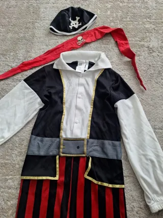 Disfraz Pirata Talla 4-6 Años