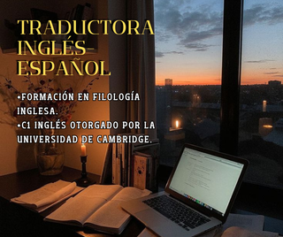 TRADUCTORA INGLÉS-ESPAÑOL