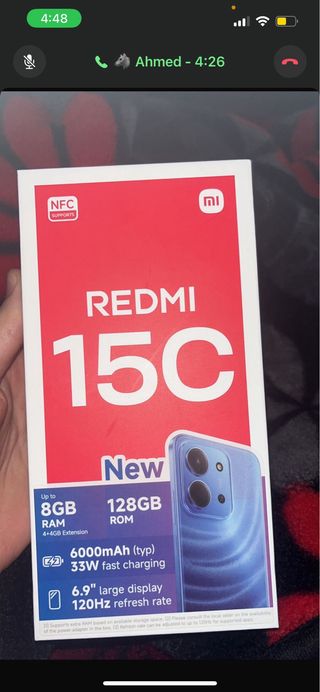 Xiaomi Redmi 15C 128GB Azul