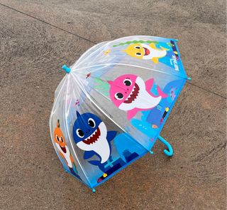 Paraguas transparente Baby Shark
