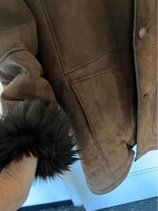 Giaccone Sherling Montone Marrone