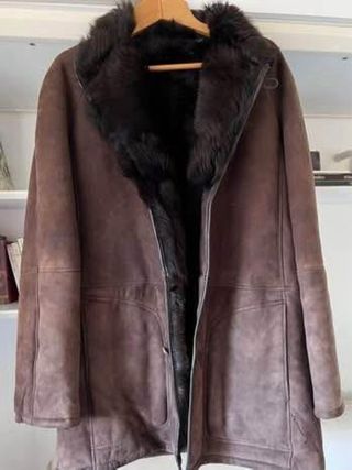 Giaccone Sherling Montone Marrone