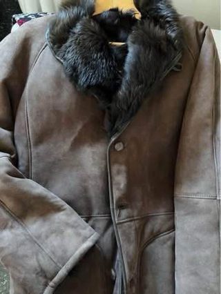 Giaccone Sherling Montone Marrone