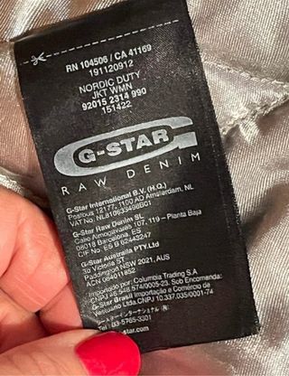 Parka G-Star RAW Negra