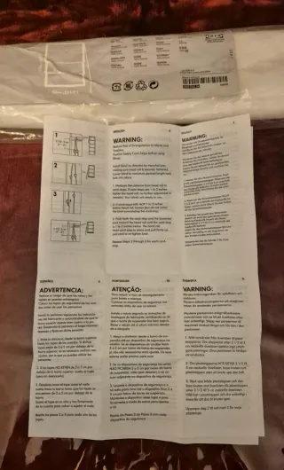 4  Estores IRIS Ikea 170x120 y 2 Estores 170x60