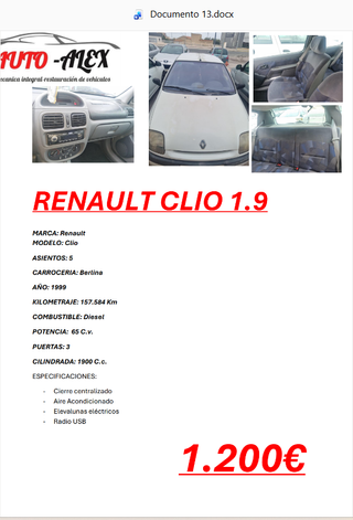 Renault Clio 1999