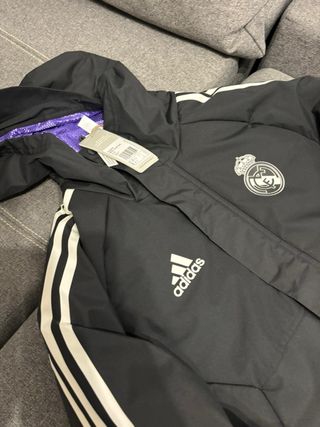 Cazadora Real Madrid Adidas Negra
