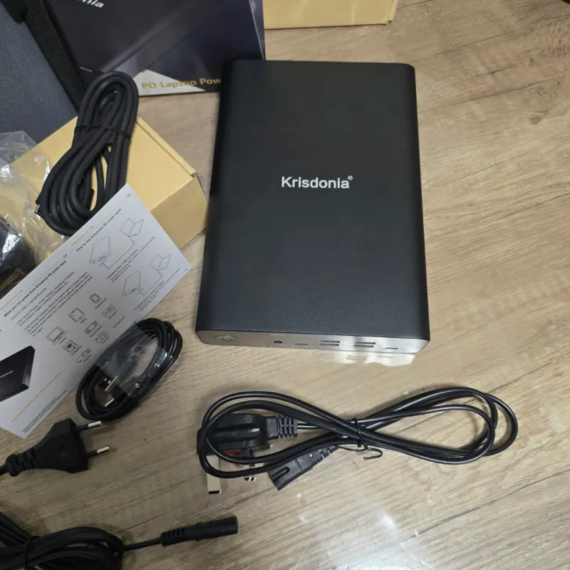 Krisdonia 64000mAh Power Bank Laptop afbeelding 2